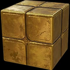 Gold Cube