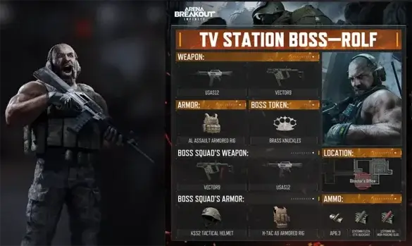 Rolf Boss of TV Station Map Rolf Boss of TV Station Map: Main Information