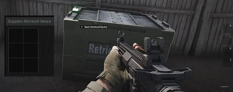 Supplies Retrieval Device