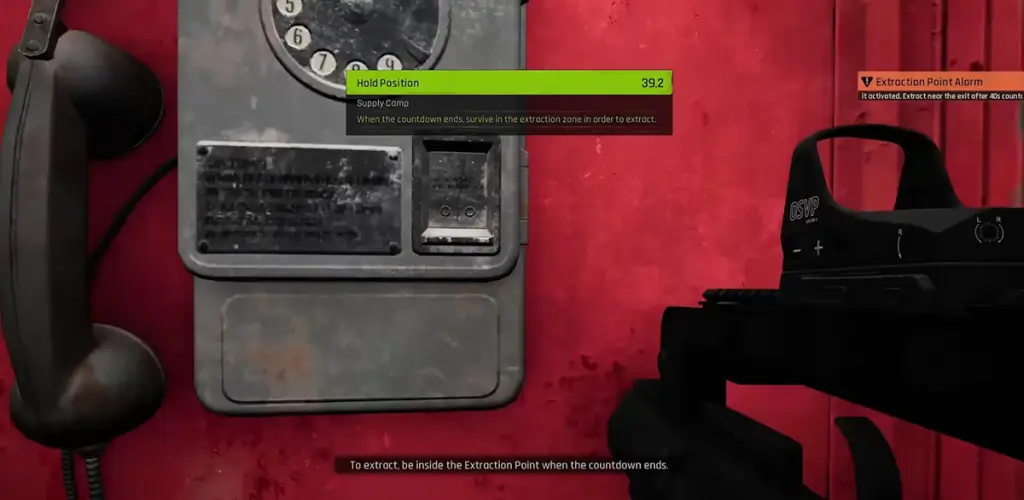 Extraction points - phone booth